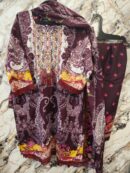 Pakistani embroiderd stiched dress-Mahira fashion