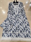 Heavy 22 kg reyon big size pakistani suits with lace work-degine6-mahira fashion