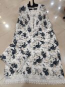 Heavy 22 kg reyon big size pakistani suits with lace work--mahira fashion
