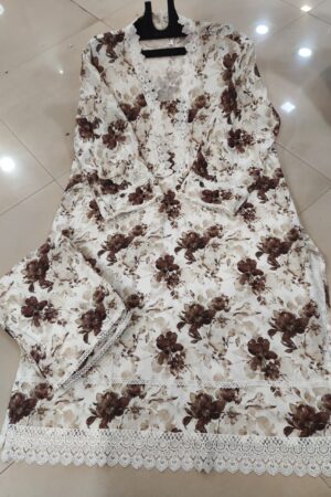 Heavy 22 kg reyon big size pakistani suits with lace work-degine1-mahira fashion