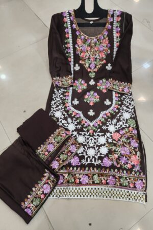 Kashmiri Work Suit