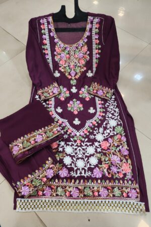 Kashmiri Work Suit