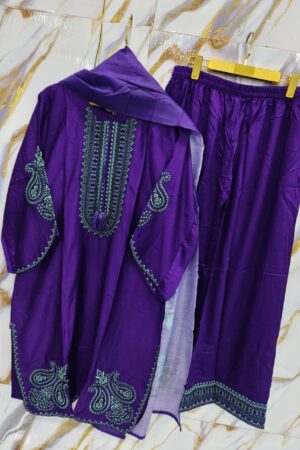 Embroidered Rayon Pakistani Suit