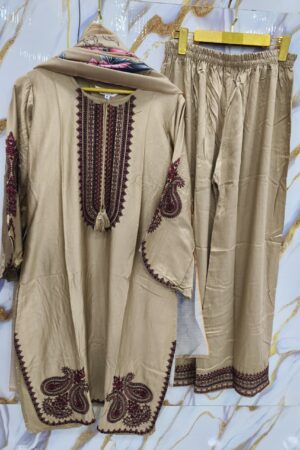 Embroidered Rayon Pakistani Suit