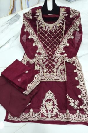 Meher Pearl Work Suit Set- Kids