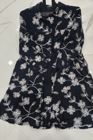 Floral Embroidered Tunic