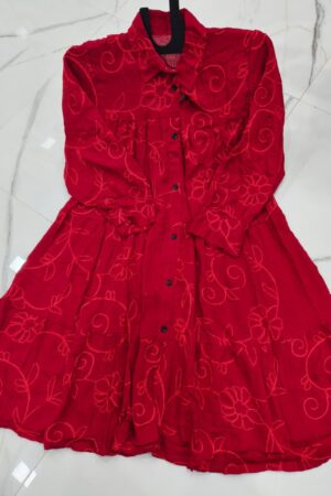 Floral Embroidered Tunic