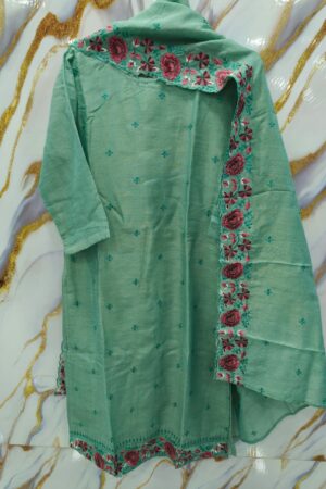 Classic  Floral Kurti & Dupatta Set