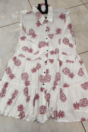 🍍 Pine Blossom Printed Tunic ✨