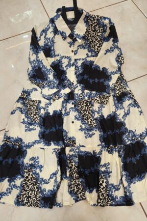 💙 Royal Charm Printed Tunic ✨