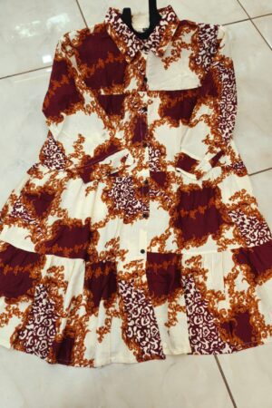 🤎 Regal Grace Printed Tunic ✨
