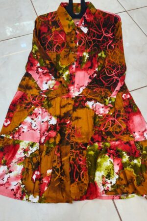 🌺 Regal Bloom Tunic