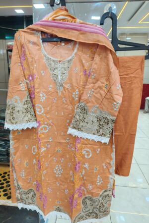 🌷 Mahira Blossom Elegance Stitched Dress Set ✨