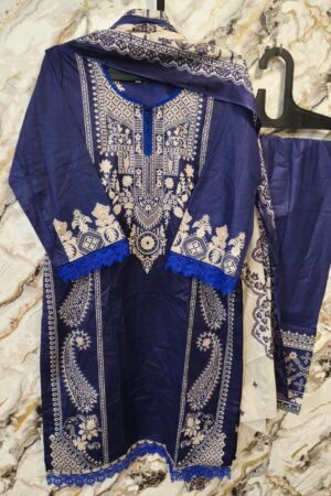 💙 Royal Zariya Stitched Suit Set ✨