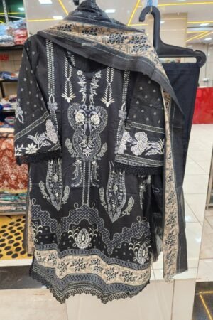 🌸 Floral Printed Kurti Pant Set with Dupatta- 1🌸