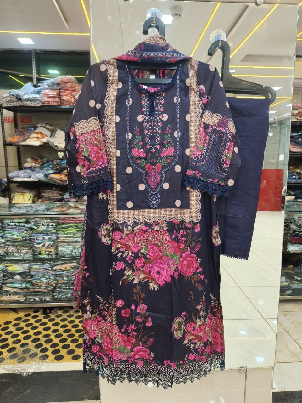 ✨ Ethnic Royalty Printed 3-Piece Suit Set-2602 ✨